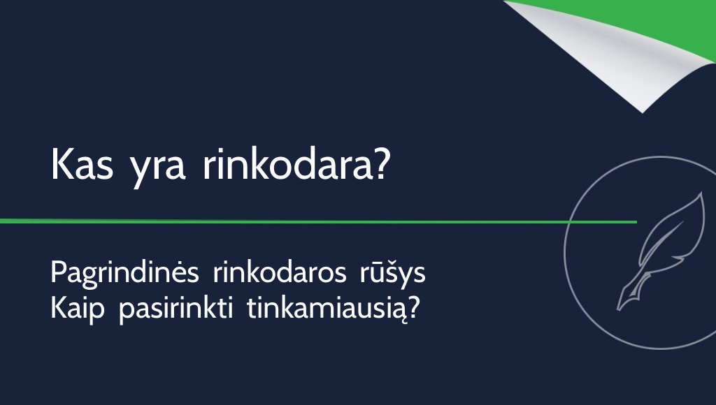 Kas yra rinkodara? Apibrėžimas ir rūšys